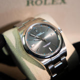Rolex Oyster Perpetual 39mm Rodium Dial
