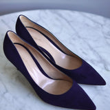 Scarpin Gianvito Rossi Azul Marinho