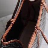 Bolsa Goyard Monograma Marrom Média
