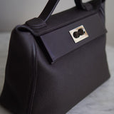 Bolsa Hermès 24/24 29 Togo & Swift Bai Brun Com Ferragens Palladium