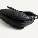 Bolsa Chanel Timeless Double Flap Maxi com Ferragens Prata