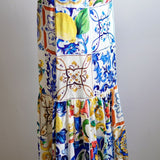 Saia Dolce & Gabbana Longa Majolica