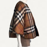 Colete Burberry Puffer Xadrez - Tam Único