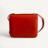 Bolsa Hermès Constance 18 Rouge com Ferragens Palladium