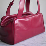 Bolsa Miu Miu Lambskin  Cherry Red Pequena
