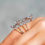 Anel Full Diamond com Baguetes P11,1 - 1,62CT