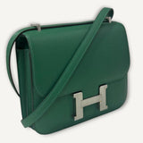 Bolsa Hermès Constance 18 Vert Vertigo Palladium Hardware