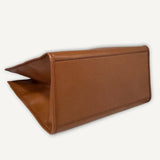 Bolsa Fendi Sunshine Tote em Couro Caramelo