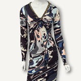 Vestido Emilio Pucci Estampado com Corrente
