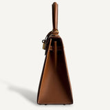 Bolsa Hermès Kelly 25 Epsom Gold com Ferragens Gold