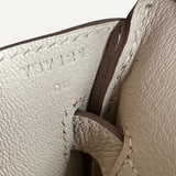 Bolsa Hermès Birkin 30 Epsom Craie com Ferragens Gold