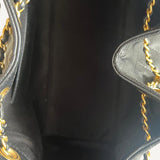 Bolsa Chanel 25 Small Preto com Ferragens Douradas