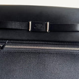 Bolsa Hermès Herbag Mini Toile Noir com Ferragens Palladium