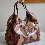 Bolsa Tod’s Shopping Python Média