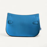 Bolsa Hermès Mini Jypsière Clemence Bleu Jeans Ferragens Palladium