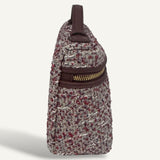 Bolsa Loro Piana L19 Cotton Rosehip | Milk Amber | Lido Blue | Smoked Caramel |  Sun Gold com Ferragens Douradas