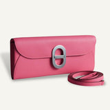 Bolsa Hermès Chaine d'Ancre To Go  Rose com Ferragens Palladium