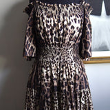 Vestido Dolce & Gabbana Gypsy Animal Print