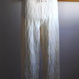 Calça  Hermès Lã  Blanc Naturel "H"