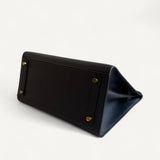 Bolsa Hermès Birkin 30 Epsom Sellier Bleu Caban com Ferragens Gold