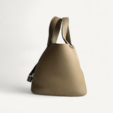 Bolsa Hermés Picotin 18 Taurillon Clemence Biscuit Ferragem Paladium