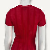 Camiseta Chanel Coco Beach Cotton Red
