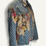 Jaqueta Louis Vuitton X Virgil Abloh Destroyed Workwear Denim Jacket