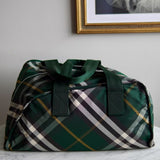 Bolsa Burberry Nylon Check Shield Ivy