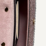 Bolsa Valentino Garavani Small Valentino Garavani Locò Shoulder Bag With Rhinestones Rosa