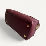 Bolsa Loro Piana Loom L32 Bordeaux
