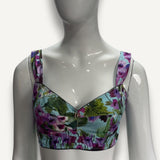 Top Dolce&Gabbana Jacquard com Estampa Floral