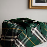 Bolsa Burberry Nylon Check Shield Ivy