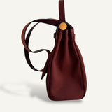 Bolsa Hermès Herbag 31 Rouge H com Ferragens Gold