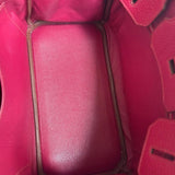 Bolsa Hermès Birkin 30 Togo Rouge Grenat com Ferragens Palladium