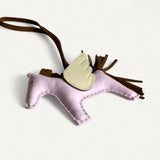 Charm Hermès Pegasus PM Rose Darling / Kraft / Jaune