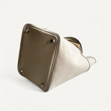 Bolsa Hermès Picotin Cargo Nata com Ferragens Palladium