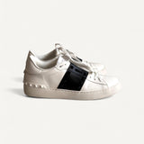 Tênis Valentino Rockstud Preto e Branco