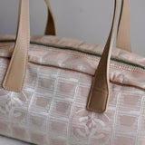 Bolsa Chanel Travel Line Bege