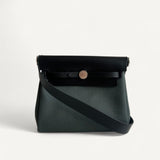 Bolsa Hermès Mini Herbag Vert com Ferragens Palladium
