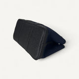 Bolsa Hermès Garden Bleu Marine/Noir com Ferragens Palladium