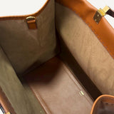 Bolsa Fendi Sunshine Tote em Couro Caramelo