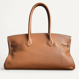 Bolsa Hermès Birkin Shoulder Gold com Ferragens Gold