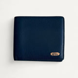 Carteira Brioni de Couro Azul Marinho