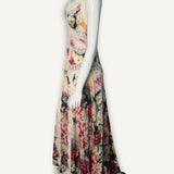 Vestido Dolce & Gabbana Slip Dress Mixed Floral