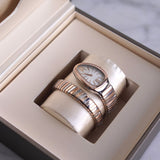Relógio Bvlgari Serpenti Tubogas Ouro Rosa 18K Cravejado