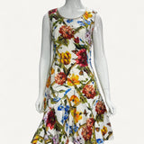Vestido Dolce & Gabbana Damasco Printed