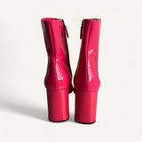 Bota Prada em Vinil Pink