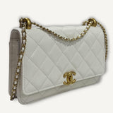 Bolsa Chanel 24C Double Pearl Woc