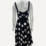 Vestido Dolce & Gabbana Polka Dot- Print Fit&Flare Midi