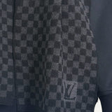 Cachecol Louis Vuitton Monograma Preto